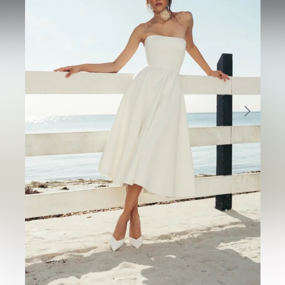 Jenny Yoo Carrie little white dress